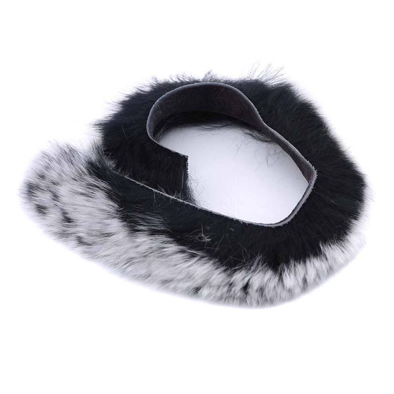 2Pcs Rabbit Hair Bow String Stabilizer Silencer Damper High Performance Archery Hunting Vibration Dampener Accessories 20x1.5cm