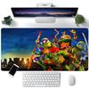 N-Ninja T-Turtles Mousepad Large Keyboard Desk Mat Gaming Mouse Pad LockEdge Non-slip Mat