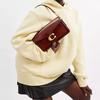 Coach Tabby 26 Gold Hardware Detachable Shoulder Strap Smooth Leather Handheld Crossbody Shoulder Bag Medium Women bags Deep-Brown CW631-B4XB6