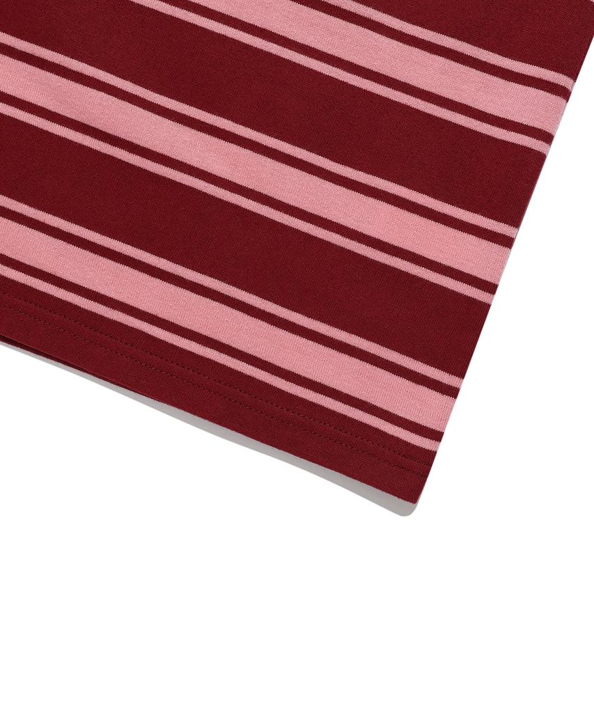 NICEGHOSTCLUB Multi Stripe 3Star Tee_Red(Ng2Gmut540A)