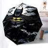 1pc Batman Automatic Folding Umbrella - Compact 8-Rib Design, Durable Plastic & Iron1202L