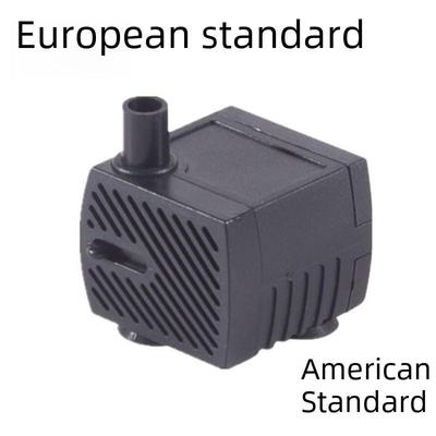 Pet Water Fountain Pump with Filter, Fish Tank Circulation Pump, 110v European/American Standard.