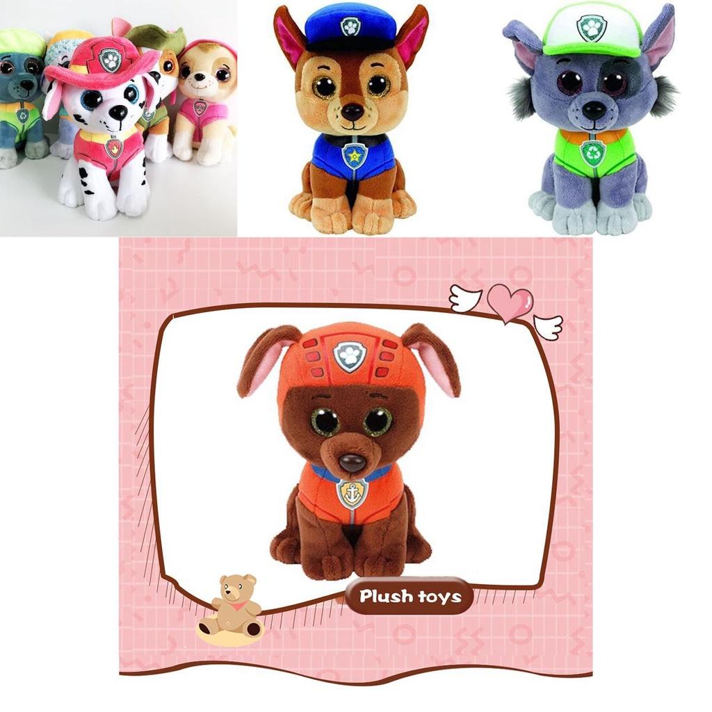 Adorable Paw Patrol Dog Plush Toy Featuring Beloved Characters Marshall Rubble Chase Rocky