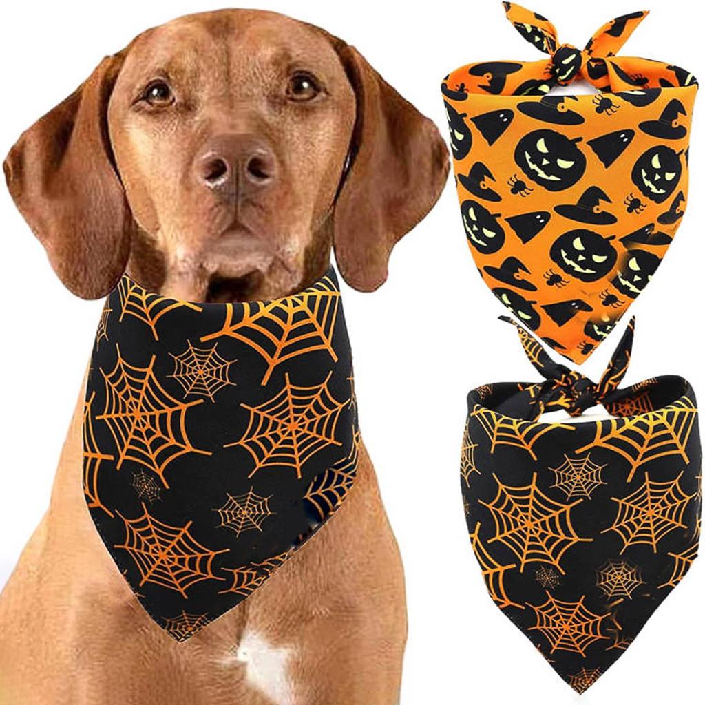 Halloween Reversible Pet Scarf
