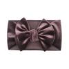 New baby bow headscarf, wide-brimmed gold velvet cute hair accessories for infants and toddlers, princess children's headband.