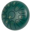 LOMUTY 6palcový 11tónový jazykový buben, štěrbinový buben, perkuse pro jógu, meditaci, zen, modlitbu a muzikoterapii, víceúčelový, obsahuje