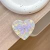 Korean Heart Bow Rhinestone Magnetic Desktop Phone Stand with Airbag Folding Finger Ring