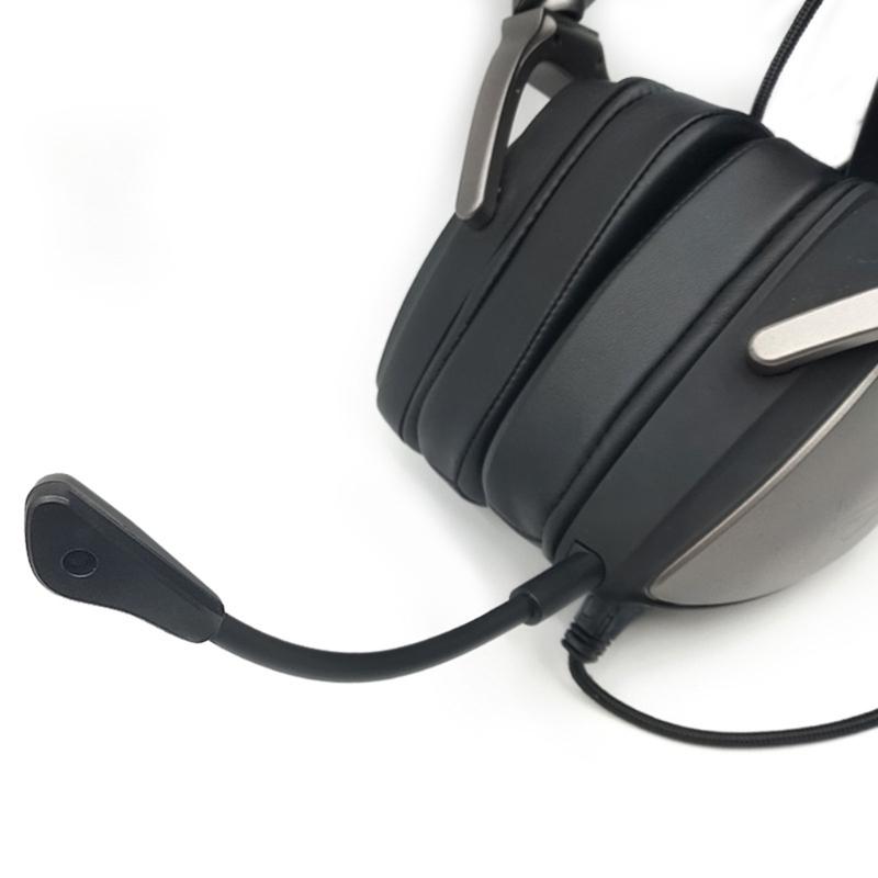 High Sensitivity Clip On Microphone with Clear Voice  Strong ABS Construction Boom Mics Suitable for ROG S