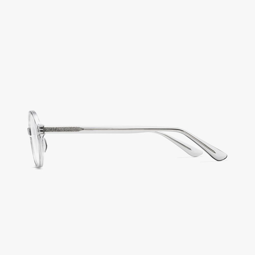 Lugobtikeol [Dunn] Oval Horn-Rimmed Eyeglass Frames (Lc5964 220 53)