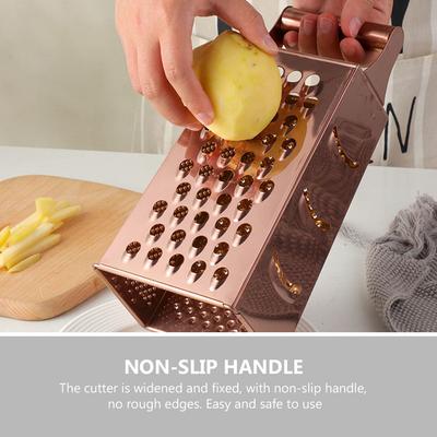 Multifunctional Stainless Steel Vegetable Grater Cheese Hand Grater Slicer Vegetable Cutting Tool Kitchen Gadget Food Grating