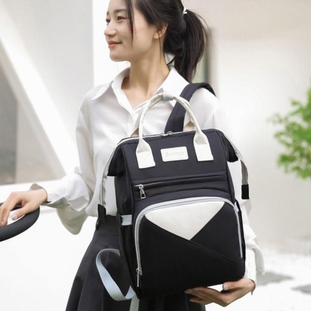 Multifunctional Mommy Bag Large Capacity Nappy Bagpack Fashionable Diaper Bag Backpack  Baby Care