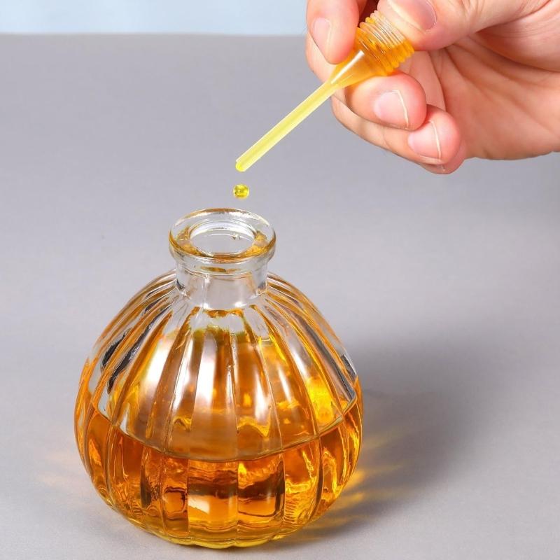 10Pcs Small Metal Funnel with 2Pcs Mini Pipette for Filling Small Mini Bottles Containers Atomizer Perfume Liquid