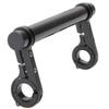 Bike Handlebar Extender Portable Bicycle-Handlebar Extension Double Bike Handlebar Bracket for Holding Bicycle-Headlight