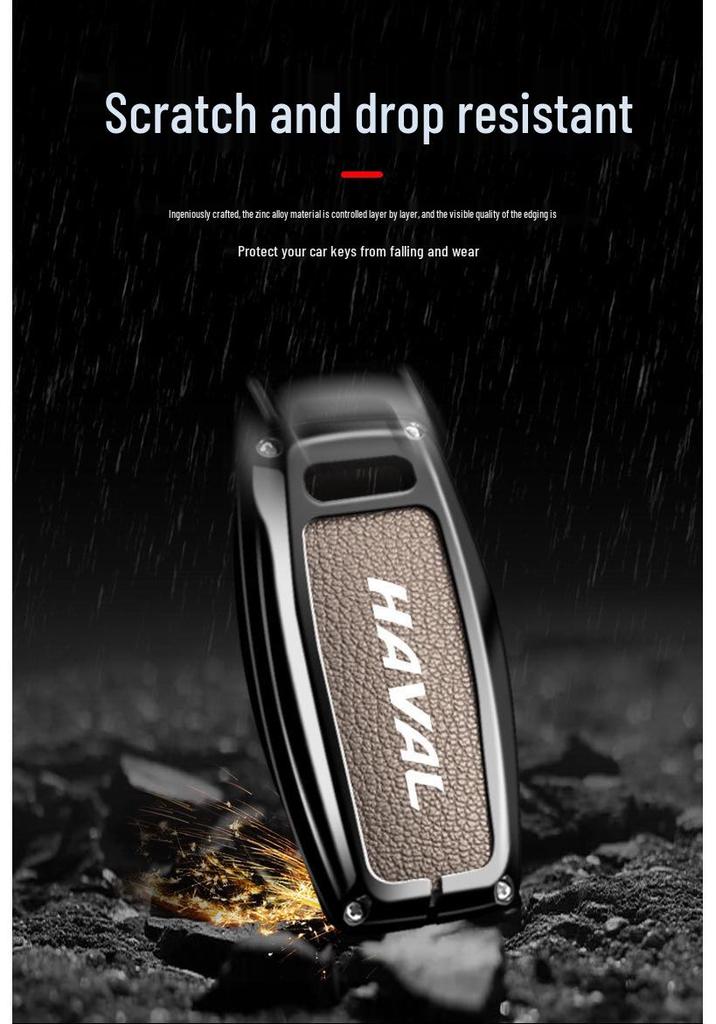 Key Case for Haval H6 Third Gen, H6S Sport, H5 Cool Dog, F7/F7x, M6/H7, and Mythical Beast