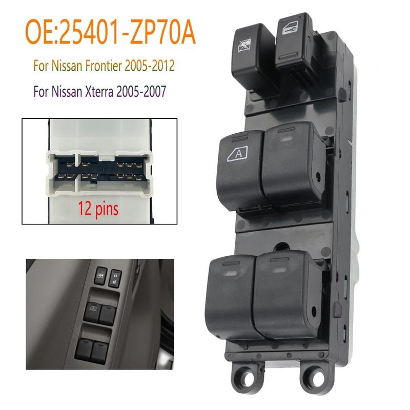 Front Left Power Window Switch Lifter Control Button Parts for Nissan Frontier 2005-2012 Nissan Xterra 2005-2007 Car Accessories