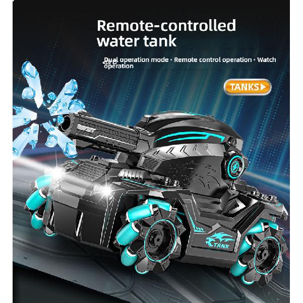 Gesture Sensing Remote Control Water-Bomb Launching Four-Wheel Drive Stunt Drift with Lights and Music Children's Toy Remote Control Car