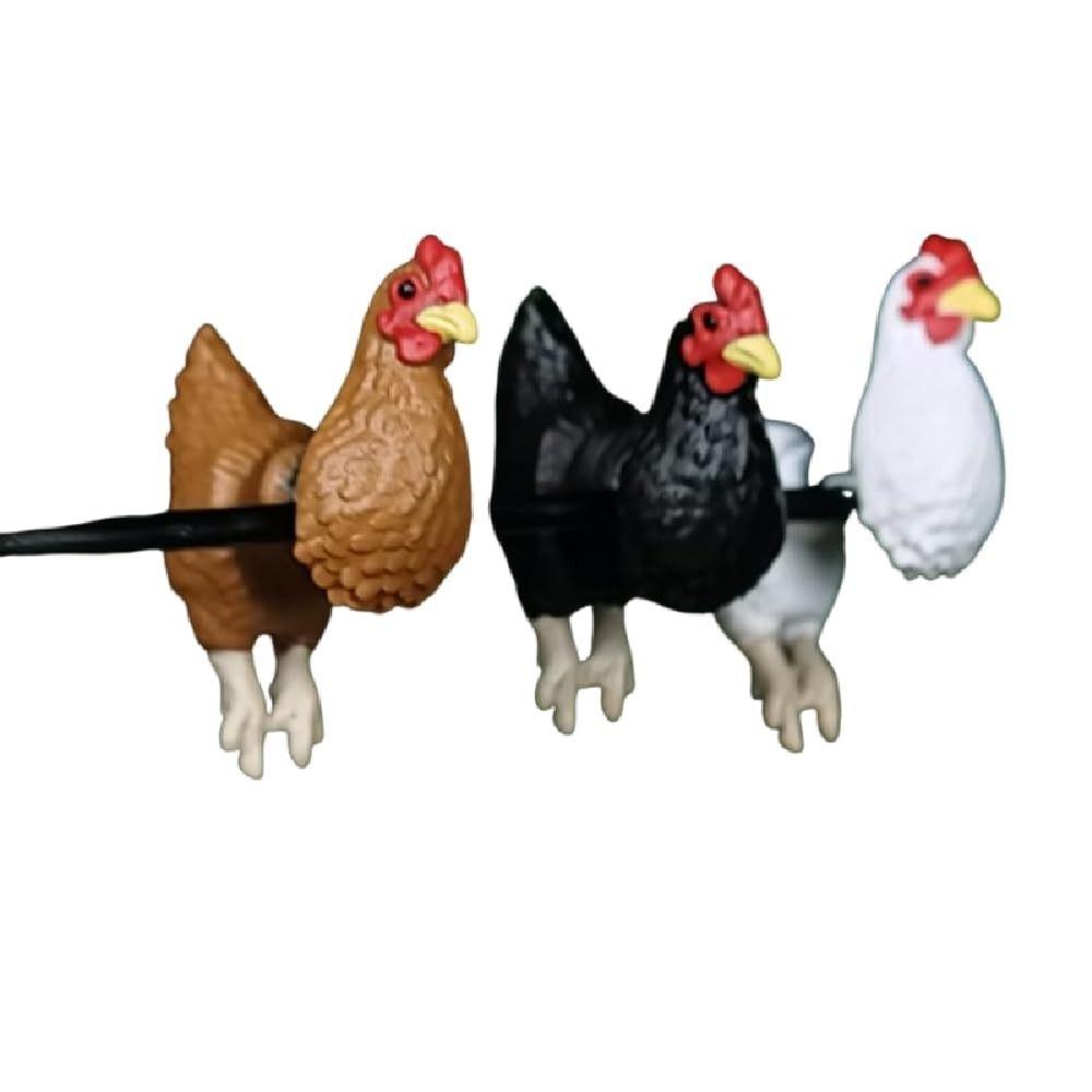 Elegant Hand Painted Chicken Earrings Farm Animal Jewelry Retro Earrings  Chicken Lovers