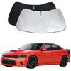 Charger  Windshield Sun Shade For Charger 2006-2025 Front Window Sunshade Sun Visor 240T Shade Blocks UV Rays Car Accessories
