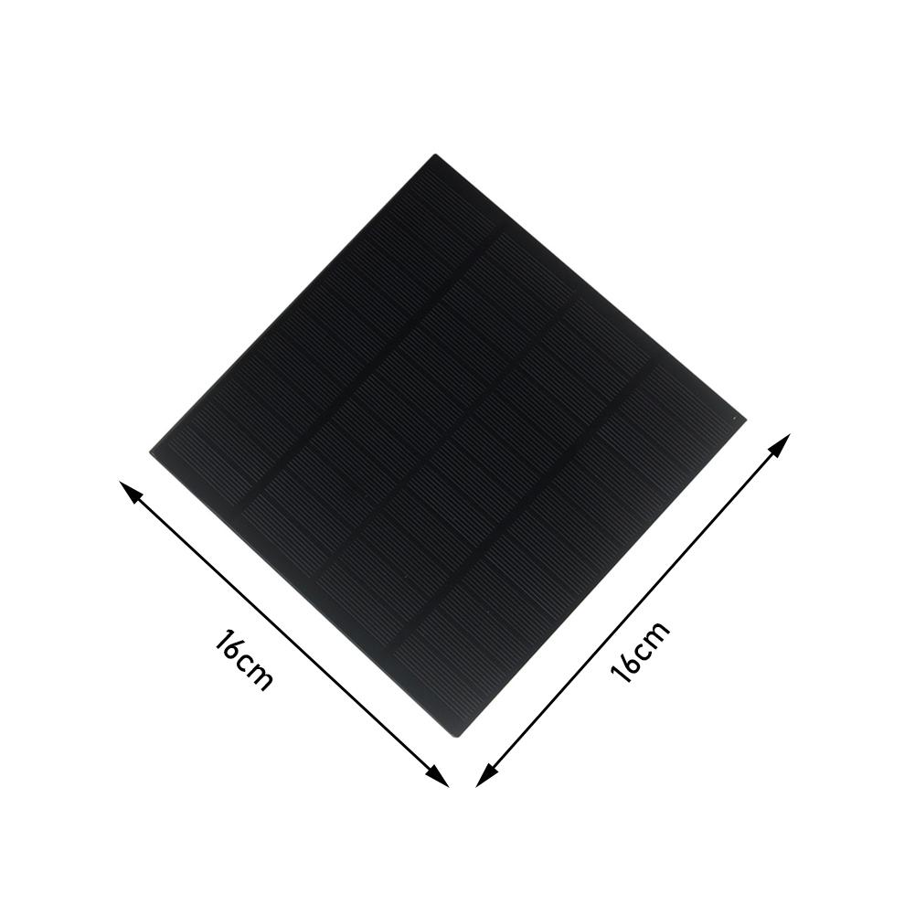 4.4W 12V Solar Panel Monocrystalline Silicon with Compact Size 160x160mm for Outdoor Lighting and Small Solar Applications
