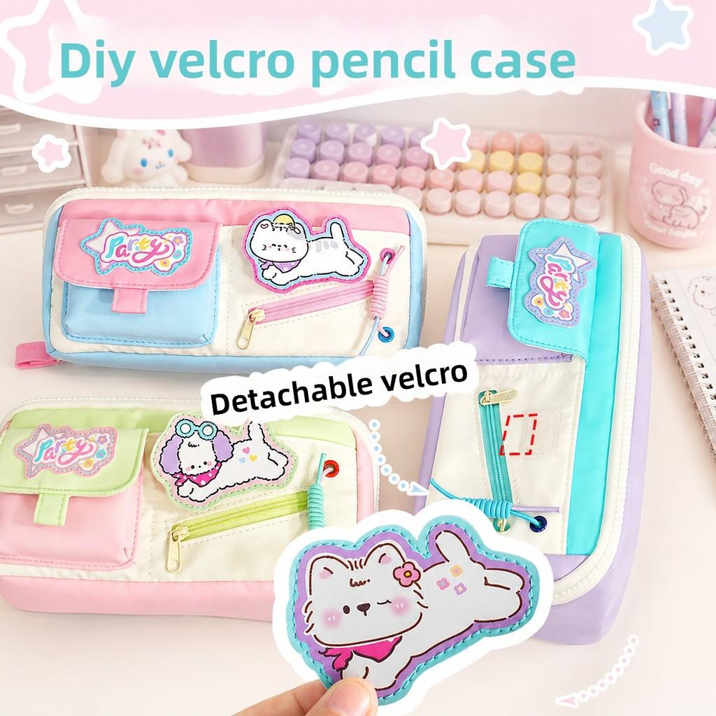 Cute Multi Layer Stationery Organizer With Large Capacity For Students And Kids