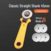 Rotary Fabric & Craft Knife - Precision Blade for Cutting Fabric, Paper, Boxes, Wallpaper & Crafts