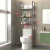 Bathroom Storage Rack Space-saving Stand Holder MultiFunctional Floor Type Toilet Storage Racks Multilayer Washing Machine Shelf