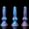 Colour Silicone Animal Dildo Anal Plug Suction Cup Adult Supplies Butt Plug Dog Knot Dildo Prostate Stimulator Sex for Men Women