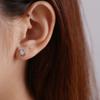 Diamond-encrusted Zircon Drop Earrings for Women  Fashionable  Luxurious Niche Design  High-end Earrings