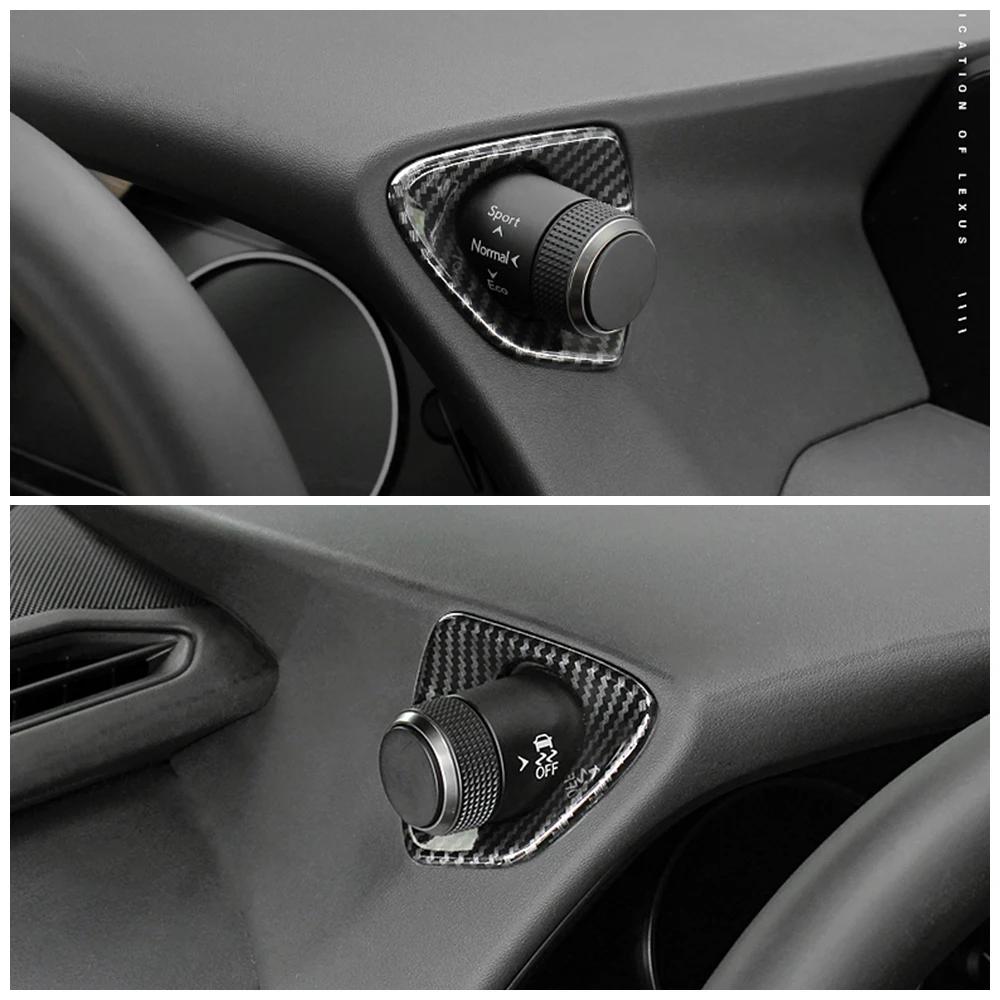 For Lexus UX UX200 UX250 2018-2024 Dashboard Control Adjustment Knob Decoration Sequins Cover Trim ABS Interior Modify Refit