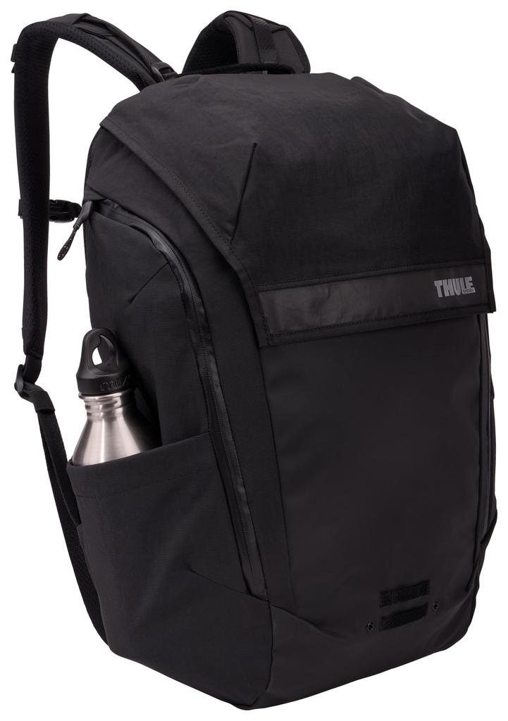 Thule Paramount Bike Commute Backpack 28L Premium YKK Zipper 420D Nylon Fabric PFC Waterproof Finish Black
