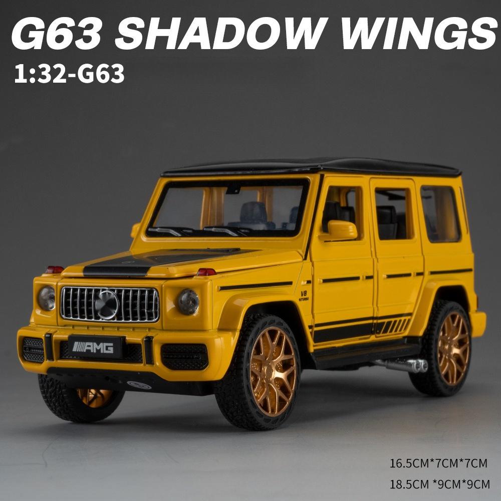 1:32 Benz G63 SUV Alloy Model Car Toy Diecasts Metal Casting Sound and Light Car Toys For Children Vehicle