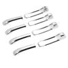 Cubiertas de manijas de puerta cromadas de alto brillo, elegante kit de molduras de manijas de puertas exteriores para 1500 2500 3500 2009 t