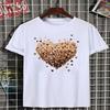 Casual Graphic T-shirts Tee Women Clothes Print Female Shirt Short Sleeve Lady Fashion Clothing