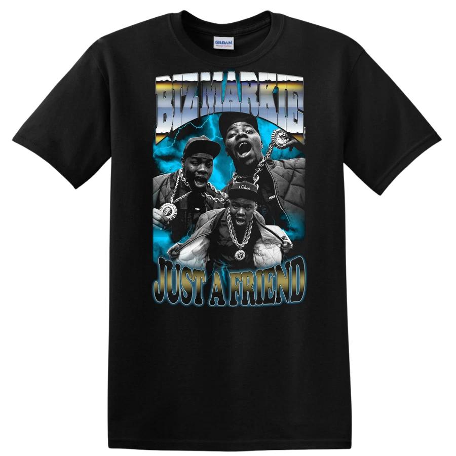 Biz Markie Just a Friend Graphic T Shirt Retro Music Humor Tee 80s Style XS