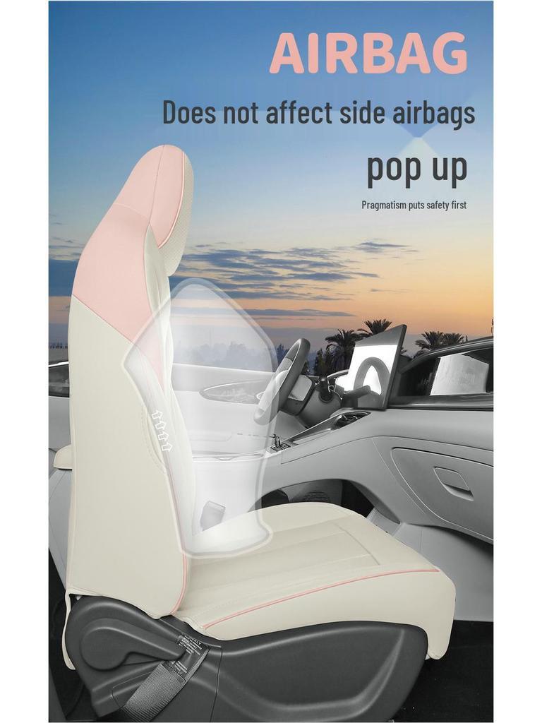 Geely Vision All-Season Universal Seat Covers: Full Coverage Car Interior Cushion Set