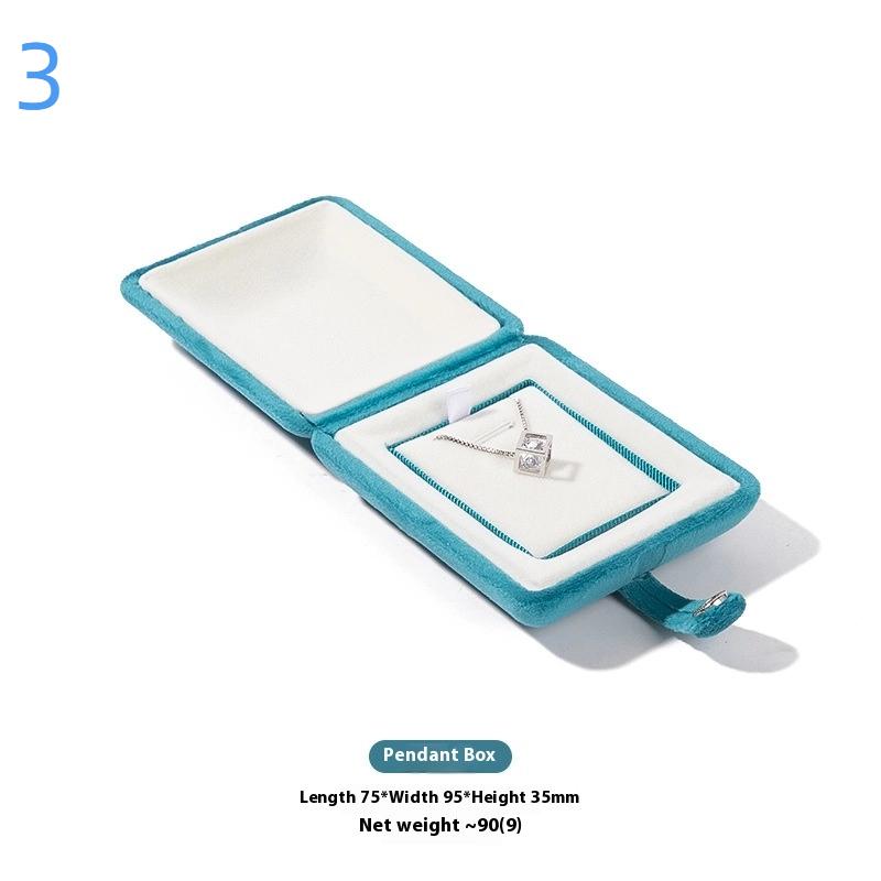 Velvet Ring Box Classical Earring Necklace Bangle/Bracelet Case Jewelry Gift Box For Wedding Jewelry Display Storage Box