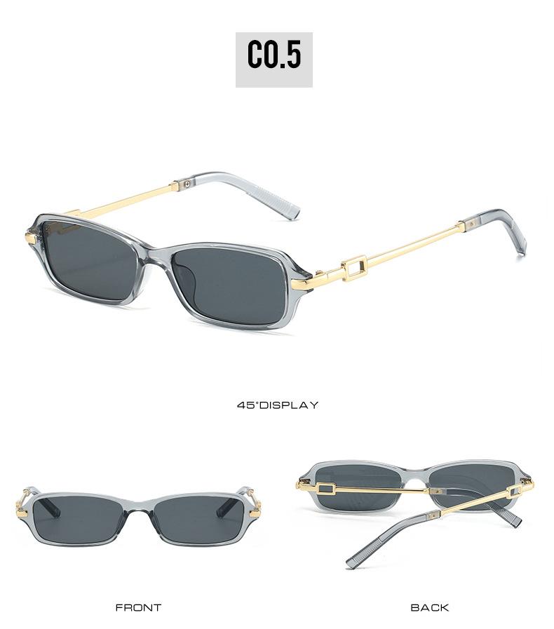 New Oval Small Frame Luxury Brand Sunglasses Fashion Women Retro Black Glasses High Quality Vintage UV400 Shades