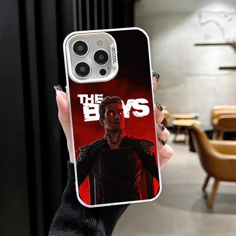 

The Boys H-Homelander Shockproof Phone Case for iPhone 17 Air 16 16E 15 Pro Max 14 Plus 13 Mini 12 Back Cover Anti Fall Fundas iPhone 15