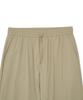 Nontaib Nylon Ankle String Easy Pants (Beige)