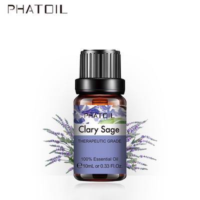 PHATOIL 10/20/30 ml ätherische Pflanzenöle aus Muskatellersalbei für Spa-Massagen, Ölbrenner, Luftbefeuchter, Luftreiniger, reine und natürliche ätherische Öle