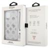 Guess Guhcp13Skspesi Iphone 13 Mini 5,4 Srebrny/Silver Hardcase Peony Chain Collection