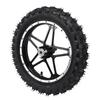 Wheel Rim Tire Assembly 10 Inch 12mm Shaft 2.50 10 Dirt Bike Wheel Tire Assembly for Mini Pocket Rear