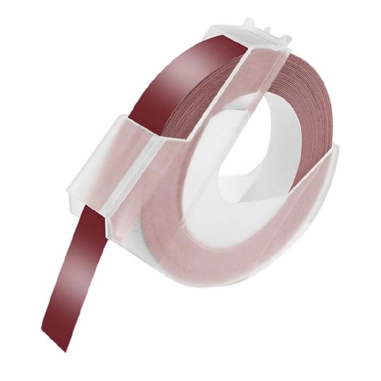 Embossing Label Tape Waterproof Embossing Tape Embossing Labels Easy to Use for Labeling Machine