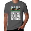 Horse Racing Betting Drinking Funny Gift Race Weekend Forecast Betting With A Chance Of Drinking Tshirt
