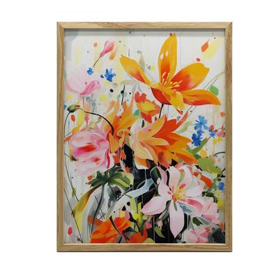 Floral Concert Floral Concert, 50X70 Cm, Unframed, Premium Canvas On Stretcher