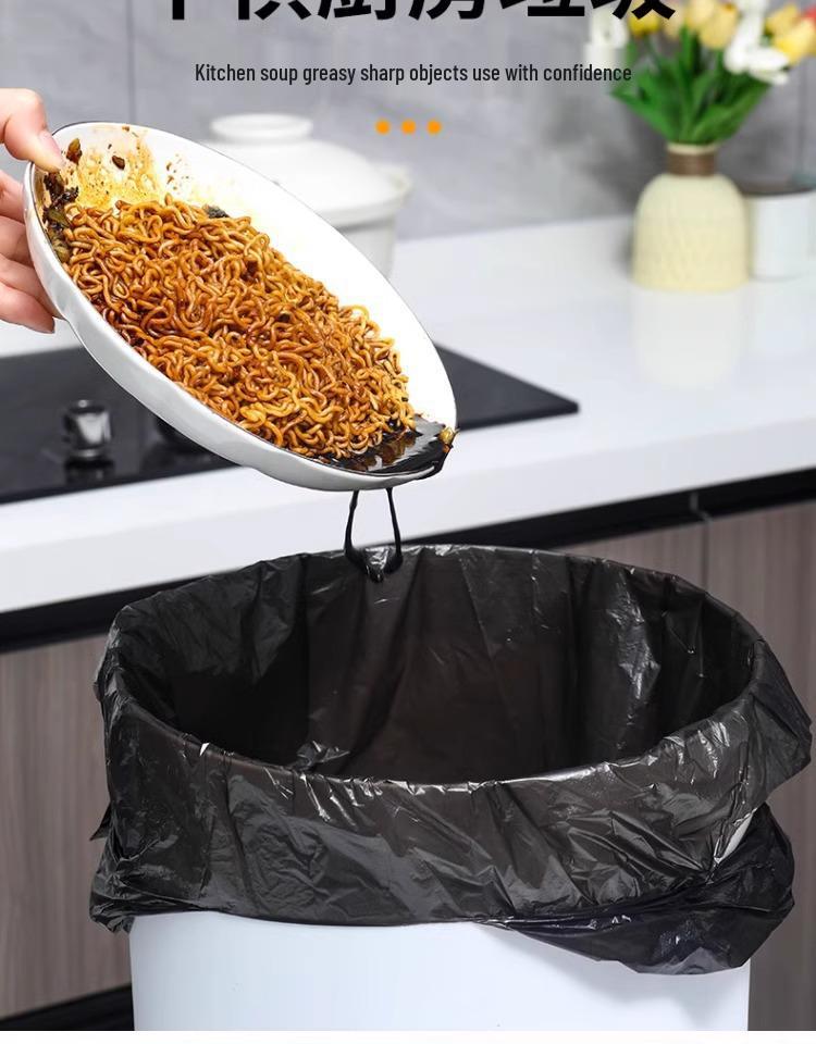 Förtjockade soppåsar i väststil, 10 rullar, 200 stycken