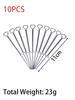 5/10Pcs 4.3 Inch Candle Wick Holders Clip Wick Fixer DIY Stainless Steel Holders for Candle Making Device Supplies Accessories