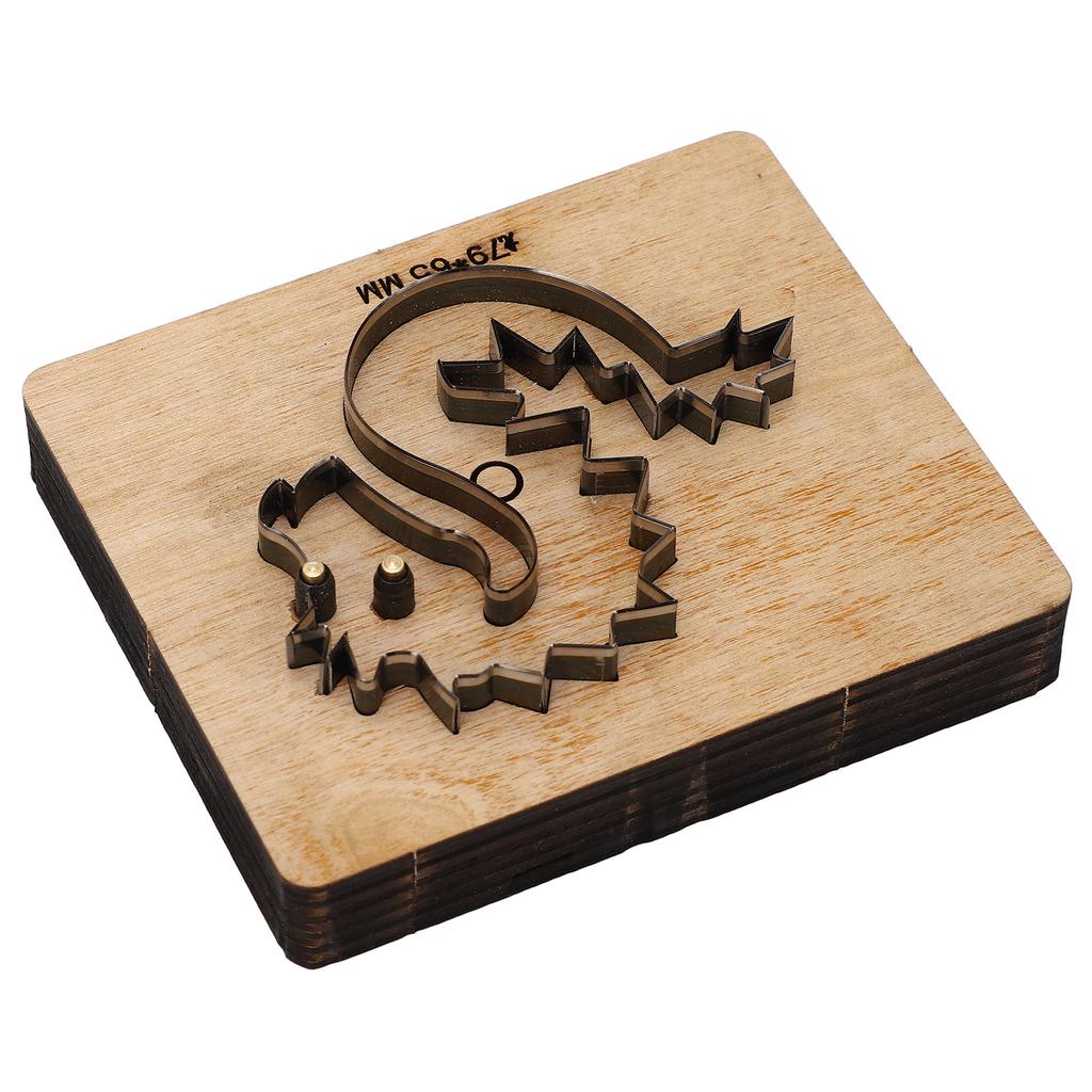 Drachenform Lederstanzform Hohe Härte Verschleißfestigkeit Schnelles Schneiden Lederstanzform Form