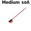 1-5-10pcs 12V 5A 10A 15A 20A Car Fuse Holder Add-a-circuit TAP Adapter Micro Standard Micro2 ATM APM Blade MINI Medium Fuse Holders1