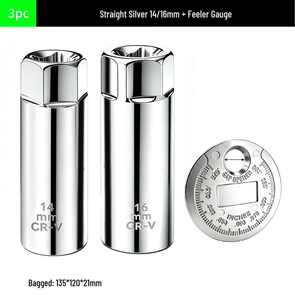 Yubei Magnetic Spark Plug Socket Wrench for 14mm & 16mm Car Auto Repair